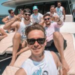 Joe Sugg Instagram – Alexa.. play “we’re going to Ibiza” by the venga boys on repeat. 

What a weekend 🎉