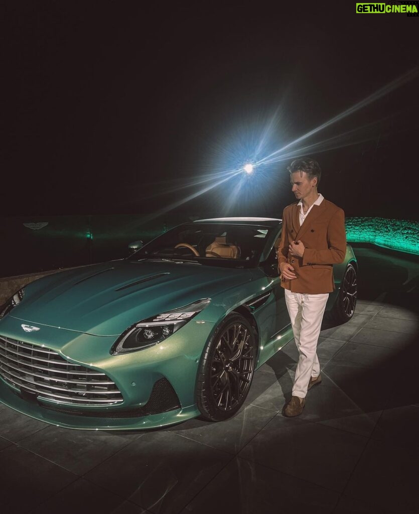 Joe Sugg Instagram - Good job it was locked otherwise I potentially would have committed car theft.. the new @astonmartin DB12 what a beauty! 😍 #astonmartin #prtrip