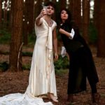 Joey Batey Instagram - Hey gang, The Horror and the Wild is here. It’s been a bit of a mad journey. But Madeleine and I are so excited to show you the weird and wild woodland world we’ve been inhabiting for the past few months. We hope you like it. @theamazingdevil is a proudly independent band. Our work comes from our own pockets (which means I get to be a total control freak and boss people about) but it also means, in the world of streaming and all that nonsense, we rarely make any money. It’s for this reason we’re releasing it on Bandcamp for a few weeks first before Spotify and iTunes (you can catch the link in my bio). If you’ve got a few pennies spare and would like to buy it, we’d be over the moon and you can do so safe in the knowledge that any profit we make will go straight into our next project together. I would like to thank the mad widdershin that is my closest friend @madeleine_hyland for basically putting up with me for months on end. As well as @tomaddisonmusic our glorious co-producer who shines so brightly, so endlessly, words fail me. You both mean the utter world to me. And I’d like to thank you, lovely gang, for all your kindness. There’s an awful lot of you, which I found quite difficult to process at first. But every comment and drawing (and tattoo! - you mad dear hearts) has got me through the woods when days got dark. I’m so so lucky to have you my devils. It feels like I’ve got an army at my back. If anyone would like to join me, I’m off to pour myself a glass of something special, turn the lights off and sink away from the world for a bit. I might even build a den... ‘Shoulder the sky my lads. And drink your ale.’ Jx