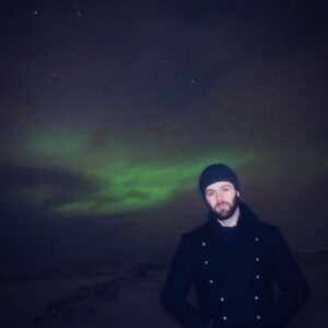 Joey Batey Instagram - ‘Upwards I climbed 
Above me stretched the northern skies…’

Thank you Iceland for all your lovely lights.
