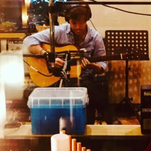 Joey Batey Instagram - Taking a break from @witchernetflix and utterly overjoyed to be back in the studio putting down the second album with my band @theamazingdevil. 
Here be the real monsters... Lots of love gang.
JBx