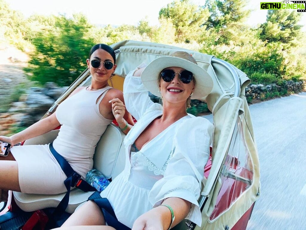Joey Fisher Instagram - Couple of aunties on a tuk tuk Hvar