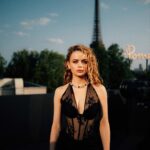 Joey King Instagram – An evening with @pomellato is an evening well spent. 
So proud to be their brand ambassador, this new collection is absolutely stunning Paris, France
