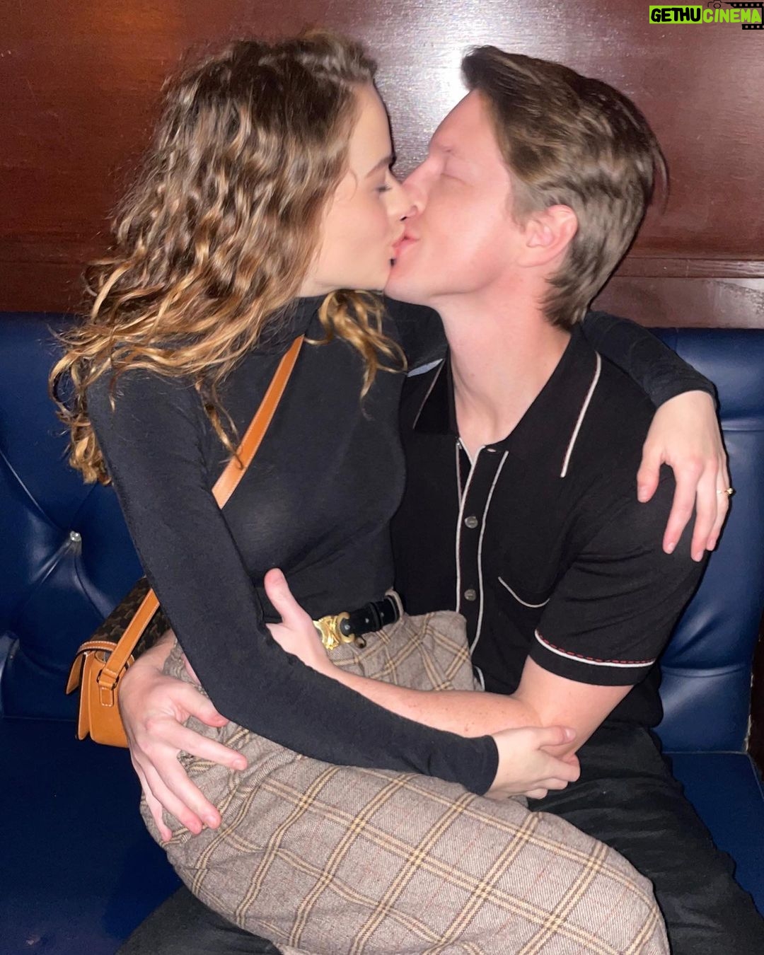 Joey King Instagram - To the man who, when I lay my eyes on him, makes my breath catch from how lucky I feel that he’s mine. How does one describe a person like you? I don’t fully know. What I do know is that the world became a better place the day you were born. Happy birthday Stevie P. Your love is my happy place