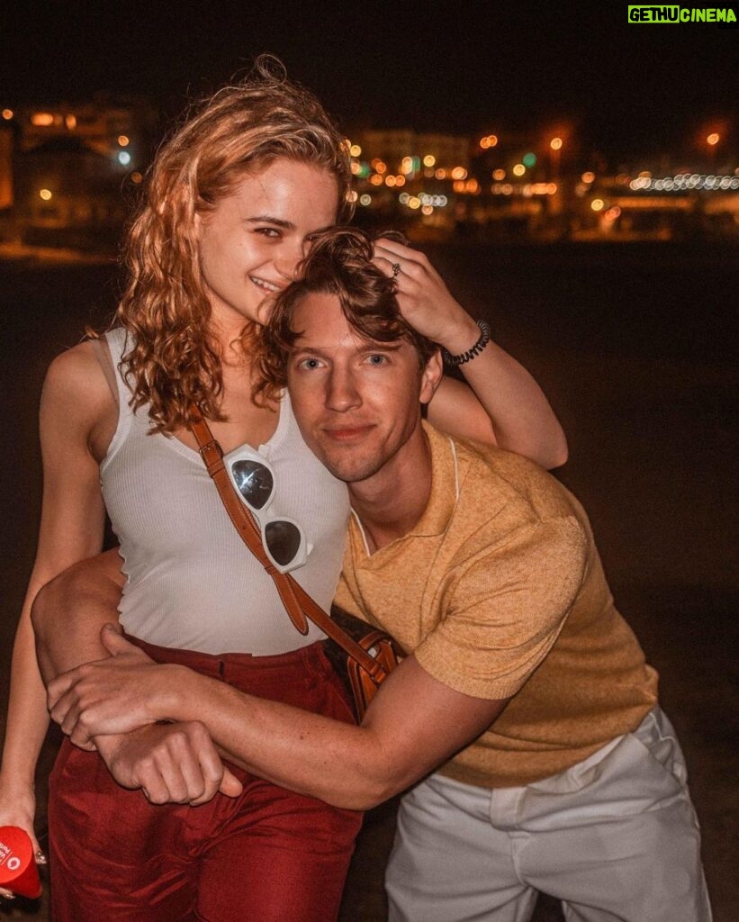 Joey King Instagram - Love is cool! Love is grand! Love is kissing in front of the Fonte dos Amores and having too many caipirinhas together Portugal