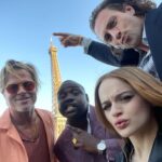 Joey King Instagram – Bullet Train crew takes Paris