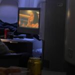 Joey King Instagram - It’s always weird when you look like this and then you look over and someone is drinking straight ‘mato juice🍅(I’m trying something new, let’s see if it sticks) and then the person next to them is watching your face on their little movie box all while being approximately 42,000 feet in the air. #Xanax