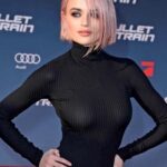Joey King Instagram - Berlin Bullet Train Premiere🇩🇪 @balenciaga