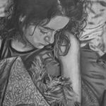 Joey King Instagram – This drawing of me and my sweet Angel by @toms_arts brought me to tears. It took him 49 hours to draw this beautiful/painful moment in time 💕