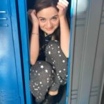 Joey King Instagram – Me proving to @joel_courtney I can fit in a locker and then fully panicking because I’m claustrophobic & can’t get out is all you need to know about me