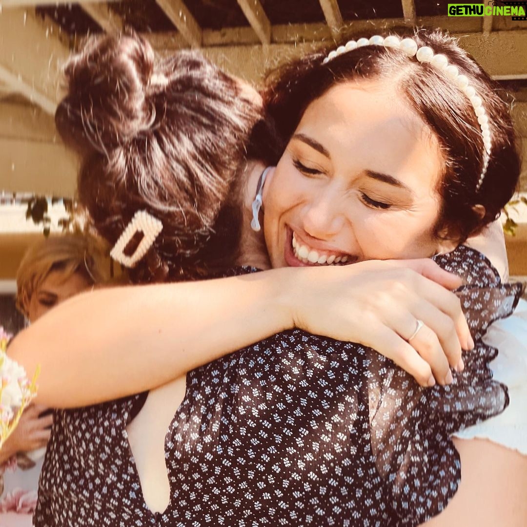 Joey King Instagram - I love you so much Mrs. Ariana Guido. happy happy birthday. Hugging you is almost as awesome as sharing food with you. Nothing is better than you telling me to stop shaking my leg underneath the table because it’s shaking all the food (seen in slide 4) thanks for letting me love you❤️
