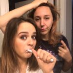 Joey King Instagram - Happy birthday Becca, I can’t imagine life without you, I want you to “load my fricken lard carcass into the mud.”.... #Nocoffinplease #justwetwetmud if you know...you know. IYKYK