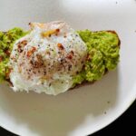 Joey King Instagram - Doing unnecessary things while awaiting election results, like making avocado mousse, piping it onto sourdough bread & loving every minute of it🥑🍞🍳