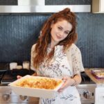 Joey King Instagram – Is it sundown yet?! Made a sweet kugel to break the fast for Yom Kippur….it smells too good….I want it now 🍽