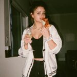 Joey King Instagram - Just lil old me and my...Cardigan 👀