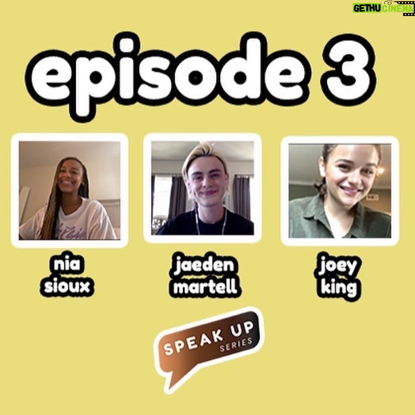 Joey King Instagram - My pals @asanteblackk @reed.shannon and @ethanherisse asked me to be part of their series @speakup to talk about americas racial issues and what we can do to make sure the screams for change from our generation, are heard. Go to their page to watch ❤️