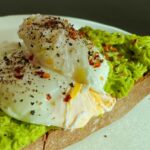 Joey King Instagram - Doing unnecessary things while awaiting election results, like making avocado mousse, piping it onto sourdough bread & loving every minute of it🥑🍞🍳