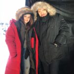 Joey King Instagram - BTS of filming THE LIE!! These photos show just how much fun I had and how cold I was ALL THE TIME!! ❄️😂 bts pics are cool and all but I hope you watch our movie to see the real fun...and by fun I mean a gruesome mind game that’ll leave you holding your bowl of popcorn like😟 The Lie available on Amazon Prime now! (Fun fact our movie was called Between Earth and Sky before it was called The Lie as you can see in the 2nd to last pic) (also fun fact..my hands and toes are still thawing out from filming this movie in a Toronto winter!) #veenasud #petersarsgaard #casanvar