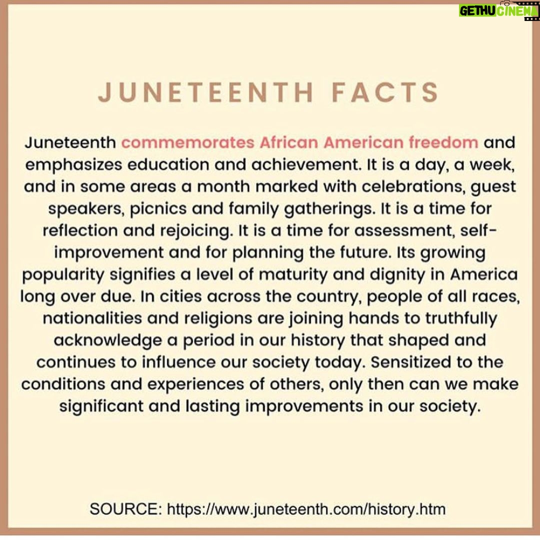 Joey King Instagram - Let today remind us that we all need to be better. And not turn a blind eye to our country’s brutal history. Change can only stem from knowledge. Time to make Juneteenth a federal holiday. Credit to @monicapirani.