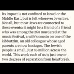 Joey King Instagram – PLEASE READ TIL THE END!!!

I have found it impossible to write something to accurately describe what I’m feeling. Some of your Jewish friends have been silent for this reason, and because they are also dealing with the pain of this in their real lives which precedes taking to social media. Thank you to Jonathan Freedland for your words.