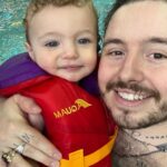 Joffrey Charles Instagram - Pool day with @ophelyratte (Epholy/Millie selon Maya) et kran-Maman @martine.maisonneuve