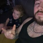 Joffrey Charles Instagram - Happy birthday big man !!!! 2 ans deja! On se tape un autre yellowstone a 3am bientot I love you so much ❤️
