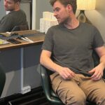 Johannes Nymark Instagram - Lidt vinter-blev-til-forår-rulle…. Helt vildt hvad lidt 🌞 og ❤️ og 💇kan gøre..