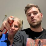 Johannes Nymark Instagram - Lidt vinter-blev-til-forår-rulle…. Helt vildt hvad lidt 🌞 og ❤️ og 💇kan gøre..