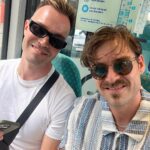 Johannes Nymark Instagram - Har en masse dejligt arbejde for tiden, og det er så godt at være tilbage på fuldt blus efter kriseår. Men nu en enkelt dag på @roskildefestival for første gang siden mit studenterår i 2005😅🧡 @jeppechristoffer Kh der Deutsche moustache