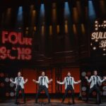 Johannes Nymark Instagram - I aften har vi endelig premiere på JERSEY BOYS. Den har været længe under vejs, men nu er vi her. Det eneste gode ved corona-udsættelsen er, at vi fire fik tid og oplevelser sammen - vi var blandt andet i NYC og London sammen, og det er bare pisse fedt at stå på scenen med jer: @mikkelhoe @s_rentorpegaardlund @jesperpaasch Og sammen med et virkelig stærkt ensemble også. Måske du skulle lægge vejen forbi Tivoli snart??:) Vi spiller ikke længe❤️ @lionmusicals #jerseyboys