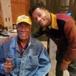 John Amos Instagram - BTS with the Young Prince @jermainefowler! Watch Coming 2 America again! -J.A. 📷 @paulyfilms00