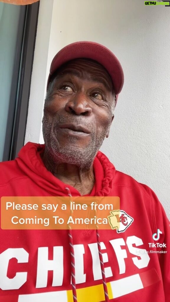 John Amos Instagram - “Good Times” interacting with everyone today!