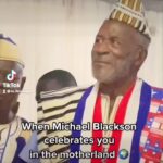 John Amos Instagram - It was an honor celebrating my B-Day in #Liberia w @michaelblackson leading the libations! Much love to everyone who came out to support the 200 year liberation celebration of Liberia. Special thx to #Dr.Kulah for creating the most momentous occasion possible! #KuntaKinteReturns #KickinItWithPops the documentary.