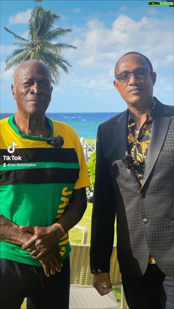 John Amos Instagram - Interview w/ @KevinJackson a journalist with the #jamaicaobserver 🇯🇲🇯🇲🇯🇲