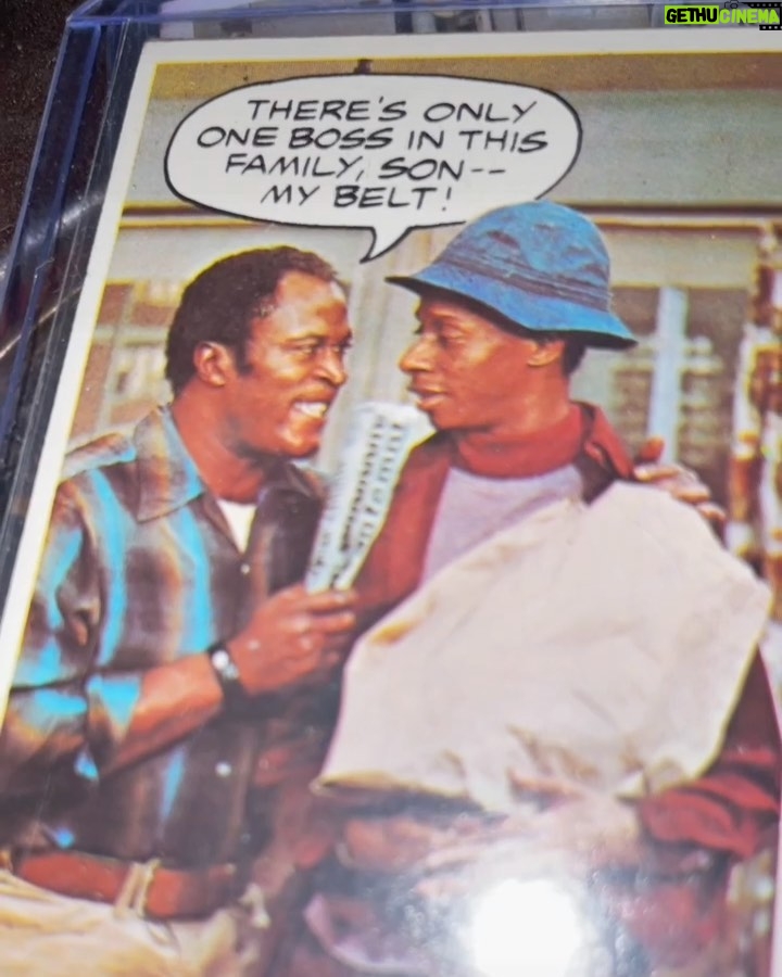 John Amos Instagram - Junior! Don’t make me go to the strap. Are you all experienced? What was your parents choice “whoopin” method,