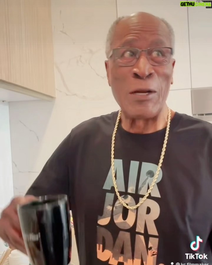 John Amos Instagram - A big thank you to the entire crew of #ComeAndGetYourBabysDaddy” the featurette & music video. Starring @TiffanyHaddish Miami rapper @trinarockstarr @begetzbegetz @jadapinkettsmith @queenlatifah Glam Squad you had me looking cleaner then the board of health. Always a great time when my son KC. Looking forward to sharing this project with you alk right here when it’s completed ✅