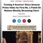 John Amos Instagram - Congratulations to the entire Coming 2 America team and Many Thanks to all of you who have supported the film! -J.A.