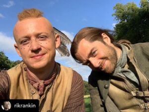 John Bell Instagram - ❤️ 508 w/ @rikrankin Team bonding weekend with Roger and Ian. @outlanderstarz #outlanderseason5