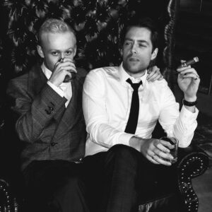 John Bell Instagram - It’s libra ♎️ season, that has nothing to do with the pic, we just look cool as fuck