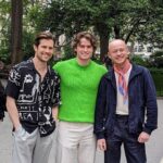 John Bell Instagram – Press day DONE ✅ @outlander_starz
Couldn’t have done it without my boys @charles_vandervaart & @mrdavidberry New York City
