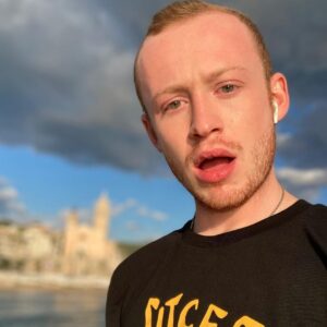 John Bell Instagram - The many faces of watching films @sitgesfestival #Sitges2020