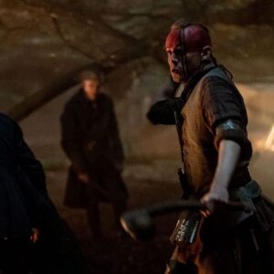 John Bell Instagram - When Ian went full Mohawk warrior. 🪓🐺🏹✨ VIDEO: Behind the Scenes on the fight choreography. I had so much fun working with the stunties. Just like a dance I learnt it step by step and I think you’ll agree the finished result is epic. (The Soundtrack in my head was Barbara Streisand “Don’t Rain on my Parade” if you can’t tell 😉)