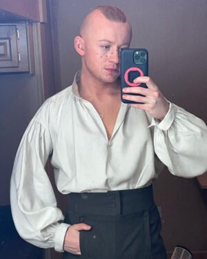 John Bell Instagram - Is there a romance brewing? Or is it just my new shirt…