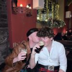 John Bell Instagram - Are ye dancin’? Cause am askin’! Burns celebrations continues… Love you bestie @matthewmckechnie 🏴󠁧󠁢󠁳󠁣󠁴󠁿💙 Glasgow, United Kingdom