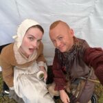 John Bell Instagram - Oh y’all wanted a season 7 part 1 behind the scenes Young Ian edition photo dump??? 😱 Well let me see what I can find… 🤔 (Swipe for beardy Ian) 🐺🏹