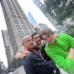 John Bell Instagram – Press day DONE ✅ @outlander_starz 

Couldn’t have done it without my boys @charles_vandervaart & @mrdavidberry New York City