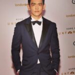 John Cho Instagram - About to start my shift at Musso and Frank’s. #unfo Photo by @sthanlee.