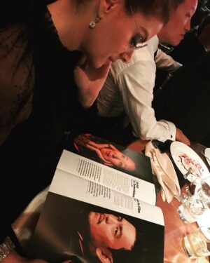 John Cho Instagram - Thanks to @koreasianmedia for the honor tonight! 1) @therealdebramessing getting edumacated at the table, 2) my man @harryshumjr pulling off burgundy, 3) thanks to Jesse Tyler Ferguson for the youtube tutorial on tying a bowtie. Played it in the car on the way over. Wasn’t perfect, but it stayed in place.