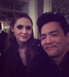 John Cho Instagram - Saw my old pal @karengillanofficial last night at the premiere of her film The Party’s Just Beginning. She wrote, directed, and stars. It’s hearbreaking, smart, and funny as hell. Check your listings!!