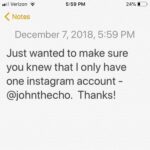 John Cho Instagram -